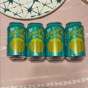 4 Cans of Poppi - Amaya's Island Colada Prebiotic Soda